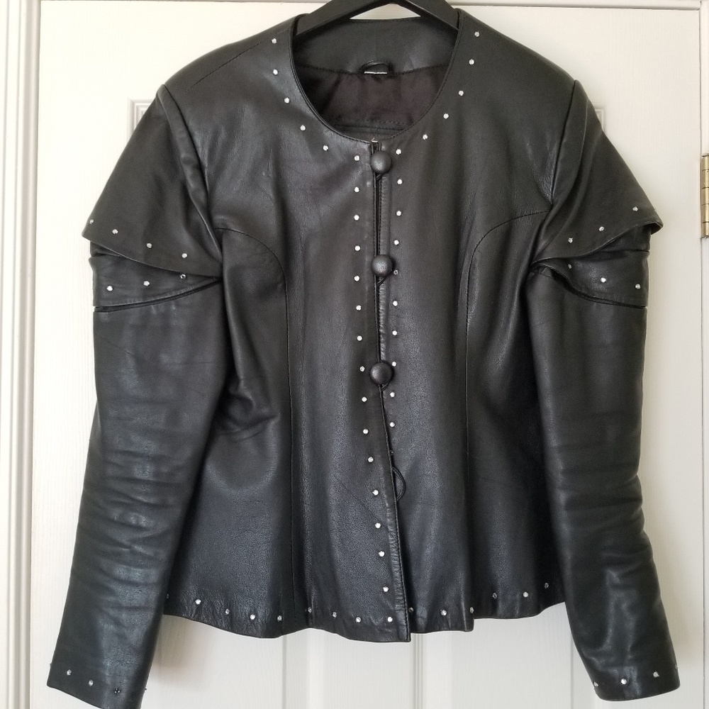 Leather Jacket, Black